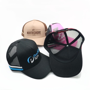 Gorra Trucker Personalizada de 5 Paneles, Estilo Australiano, de Alto Rendimiento, con Corona Estructurada de Alta Calidad, Malla a Rayas y 2 Laterales - Product Image 1