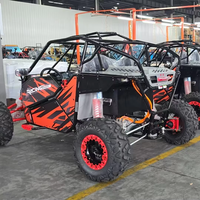 Go Kart Eléctrico Personalizado KX400E, Go Kart de 2 Plazas con Transmisión por Eje y Certificado CE