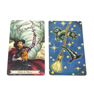 Impresión de Mazos de Tarot Divinos con Diseño Personalizado de Fábrica, Mazo de Oráculos de Alta Calidad Aceptable para OEM con Guía - Product Image 3