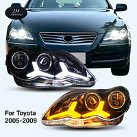 Pour Toyota Mark X Reiz 2005-2009, ensemble de phares LED complets de rechange avec lentille de projecteur et feux de jour DRL, installation Plug and Play, paire