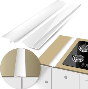 Silicone Stove <b>Gap</b> Covers Heat Resistant Oven <b>Gap</b> Filler Seals <b>Gaps</b> Between Stovetop and Counter - Product Image 2