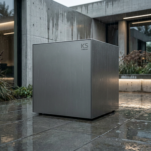Collection de pods de barbecue professionnels modernes et robustes pour l'extérieur, cuisine modulaire en acier inoxydable avec réfrigérateur intégré et barbecue à gaz - Product Image 4