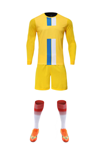 <span class=keywords><strong>Camiseta</strong></span> de Manga Larga Personalizada de la Selección de Japón 2026 de Fábrica JY, Conjuntos de Fútbol para Hombre y Niños, Uniforme de Fútbol Personalizado para Cualquier Equipo - Product Image 2