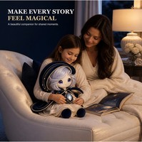 Peluche interactive AI ESP32 Elfe de nuit, jouet intelligent avec chat vocal, lumière douce, design en coton Guobaobaby 51-99cm