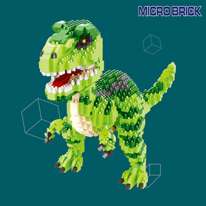 COGO Spaß Tiermikro Bausteine DIY kleine Dinosaurier-Spielzeuge Kinder Bauklötze-Sets - Product Image 2