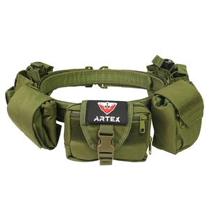 Ceinture tactique multifonction camouflage 6 pièces avec pochettes pour entraînement extérieur et utilisation militaire - Product Image 5