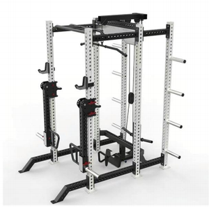 체육관 상업용 다기능 트레이너 스쿼트 파워 랙 케이블 크로스오버 스미스 머신 종합 트레이닝 장치 - Product Image 3