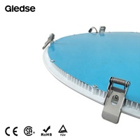 Applique murale led encastrée 26/30/40W, panneau rond, éclairage d'intérieur, pour bureau et magasin