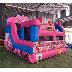 Commercial <b>Inflatable</b> <b>Water</b> <b>Slide</b> City Theme for Kids Amusement Park Outdoor Playground Backyard Party Rental Business Inflatabl - Product Image 3