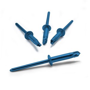 Rivets aveugles en acier aluminium 3,2 x 15 mm NEX à perçage rapide, couleur RAL sur demande, 100 pièces - Product Image 2
