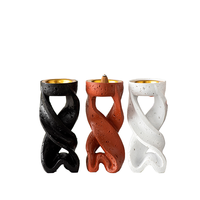 Diffuseur d'aromathérapie en résine géométrique minimaliste pour décoration d'intérieur à usage aromatique
