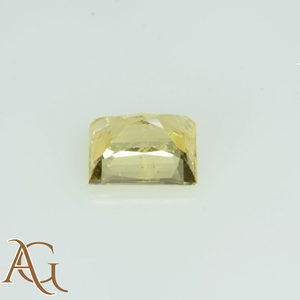 พลอยแซฟไฟร์สีเหลืองธรรมชาติทรงบาแกตต์รูปสี่เหลี่ยมผืนผ้าเจียระไนแบบเหลี่ยมเพชรพลอยสำหรับทำเครื่องประดับ ของแท้รับรองคุณภาพ ขายส่ง - Product Image 3
