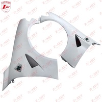 Z ART 2016 2023 Gtam Ailerons latéraux ventilés pour pare-chocs avant, pièces pour Alfa Romeo Giulia, kit de tuning extérieur pour carrosserie