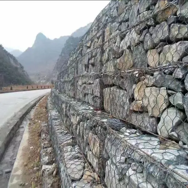 गर्म बिक्री आसान स्थापना वेल्डेड gabion बॉक्स बनाए रखने की दीवार धातु gabions कीमतों