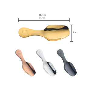 ملاعق آيس كريم من الفولاذ المقاوم للصدأ ، أواني تقديم آمنة للأطفال بمقبض مريح للحفلات - Product Image 3