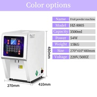 Apparatuur voor bubble tea catering, automatische poederdoseermachine, roomdispenser, bubble tea poeder, fruitpoeder, kwantitatieve machine