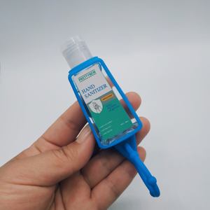 다채로운 실리콘 홀더와 병 다양한 색상의 30ML 참신 손 소독제 젤 스톡 - Product Image 5