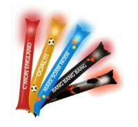 Logo personnalisé Bâtons gonflables Clap Ballons Clappers Bâtons d'encouragement pour événements sportifs Ballons PE Led
