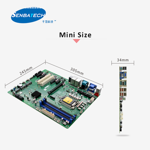 Z370VM 2 Lan 2.5G LGA1151 DDR4 Max 64GB 11 USB 6 COM <strong>ATX</strong> PS2 TPM LPT Industrial Control <strong>Motherboard</strong> <strong>Atx</strong> - Product Image 5