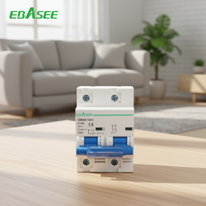 EBASEE Fabricant de disjoncteurs standard IEC OEM 2 pôles 80A 100A 125A <span class=keywords><strong>Disjoncteur</strong></span> miniature magnéto-thermique AC - Product Image 3