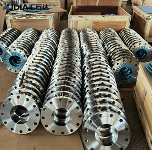 Bride de raccordement aveugle à col de soudure en acier inoxydable 304 316L, haute qualité sur mesure, normes ANSI ASME DIN 6A, DN15-DN4000, pour applications de construction et d'assainissement - Product Image 2