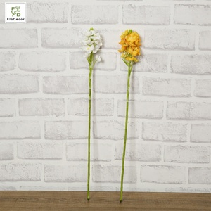 Nuovi <span class=keywords><strong>Fiori</strong></span> Artificiali di Ornithogalum Thyrsoides Jacq di Alta Qualità, Lillà Bianchi per Decorazioni Matrimoniali e Feste - Product Image 6
