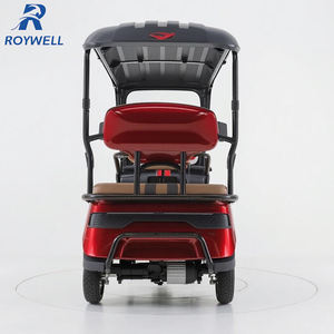 CEE 3 roda passageiro motocicleta 100KM Rang triciclos elétricos moto com telhado - Product Image 4