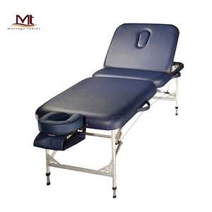 <span class=keywords><strong>Table</strong></span> <span class=keywords><strong>de</strong></span> <span class=keywords><strong>massage</strong></span> portable en aluminium Vigor Deco avec dossier en <span class=keywords><strong>bois</strong></span> massif, <span class=keywords><strong>table</strong></span> <span class=keywords><strong>de</strong></span> spa pour soins du visage - Product Image 1