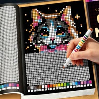 Livre de coloriage mosaïque mystère pour enfants : images cachées à colorier par numéros, jeu de puzzle, livre d'activités pour l'entraînement de la concentration