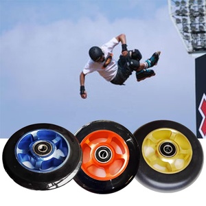 Monociclo de patinaje sobre ruedas 82A 100mm Rueda de monopatín, Rueda de monopatín resistente - Product Image 6
