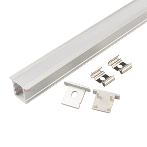Profilé en aluminium PERFECT ZL-1215B Série 6000 6063-T5 carré non allié pour décorations avec services de pliage et de découpe CNC - Product Image 1