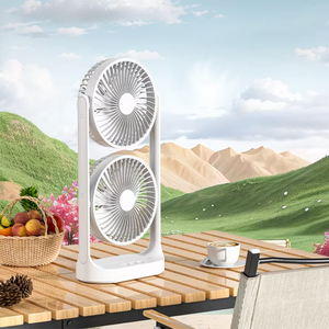 Nouveau ventilateur de <span class=keywords><strong>recirculation</strong></span> <span class=keywords><strong>d</strong></span>'<span class=keywords><strong>air</strong></span> éolien dans les bureaux, les chambres et les restaurants Mini ventilateur de bureau USB à double tête personnalisable - Product Image 5