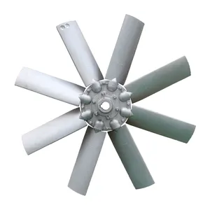Usine 10 feuilles roue de ventilateur en aluminium ventilateur axial industriel ventilateur de condenseur à pales
