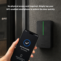Lecteur de cartes d'accès de grande taille en alliage de zinc moulé sous pression, IP65, Wiegand 26-37 bits, 125 kHz EM HID, 13,56 MHz Mifare, carte IC NFC