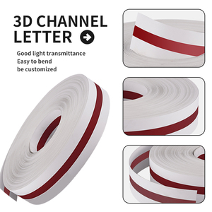 Production chinoise <span class=keywords><strong>3D</strong></span> plastique polymère aluminium canal lettre <span class=keywords><strong>bobine</strong></span> <span class=keywords><strong>3D</strong></span> forme de rouleau pour matériel décoratif Service de coupe personnalisé - Product Image 3