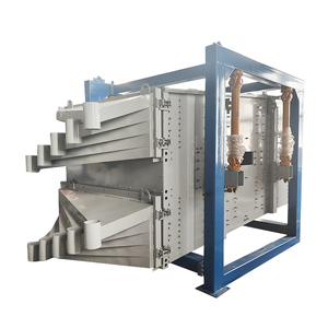 เครื่องทำฉากสวิงทรงสี่เหลี่ยมเส้นตรงเอาท์พุทสูงอุปกรณ์ทำความสะอาดหน้าจอแบบบูรณาการหลายชั้นสำหรับการคัดกรองกรวดทราย - Product Image 1