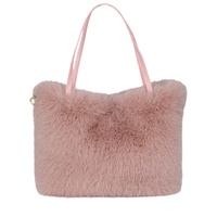 2025 nouveau sac à main en fausse fourrure de renard en peluche de haute qualité à la mode petit sac fourre-tout de Style Simple