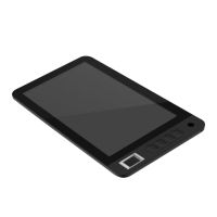 Tablette à signature numérique de 10 pouces avec fonction d'empreinte digitale, stylet numérique pour signature professionnelle