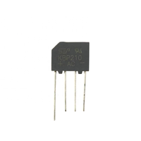 Redresseur à pont de type KBP 2A 1000V, diode redresseuse haute tension KBP210 standard