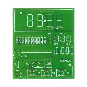 ชุดนาฬิกาอิเล็กทรอนิกส์ 4 หลัก OKYN-G5292 พร้อมจอแสดงอุณหภูมิ สำหรับฝึกหัดการบัดกรี เหมาะสำหรับผู้ที่ชื่นชอบงานอิเล็กทรอนิกส์ - Product Image 2