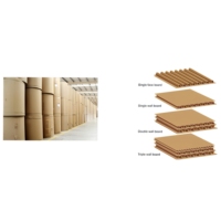 Máquina para Fabricar Cartón Corrugado de 3 Capas, Línea de Producción de Cartón Corrugado
