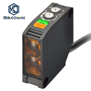 Sensor Fotoeléctrico E3JK-TP12-C E3JK-TN12-C E3JK-TR12-C Tipo de Alimentación Libre AC/DC LED Rojo IP64 Automatización Industrial - Product Image 1
