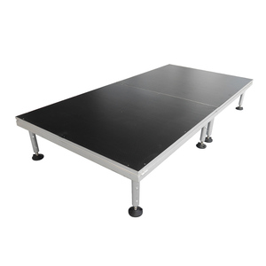 Nouvelle scène modulaire portable en alliage d'aluminium avec installation rapide et pieds réglables pour une utilisation en intérieur/extérieur - Product Image 2