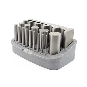 Durston highly polished hardened steel sheet metal v block bending die set jewelry hand tools dapping punch and die