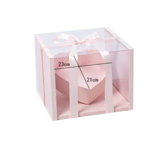 Exquisite Clear Acryl Bloem Display Box Herinneringen Geschenkdoos