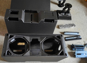 Dual 8 Inch <strong>2</strong> <strong>Way</strong> Passive Speaker Neodymium <strong>Line</strong> <strong>Array</strong> 400w Audio Equipment - Product Image 6