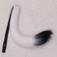 Yihaoyi nouvelle Offre Spéciale mode fausse fourrure de renard queue avec courbure de ceinture réglable pour les femmes Cosplay Halloween Costume de fête