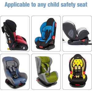 SUNNUO Kit d'ancrage universel pour siège enfant Support de montage de siège de voitures sûr Interface de verrouillage <span class=keywords><strong>ISOFIX</strong></span> Loquet en acier Connecteur de ceinture <span class=keywords><strong>ISOFIX</strong></span> - Product Image 3