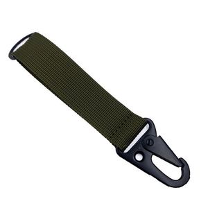 Nylon Keychain Solid Color Fashion DIY Hook Keychain Wrist Lanyard <b>Key</b> Chain - Product Image 1