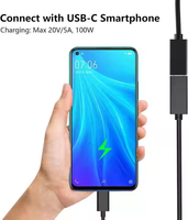 Câble de transfert de données d'extension USB 100 Gen1 Type C de 3 mètres 3.2 w 5A pour téléphone portable, boîtier décodeur de disque dur, moniteur TV PC en stock